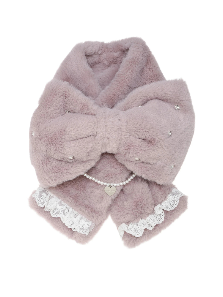 NOEMIE(ノエミー) |リボンファーマフラー