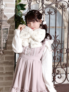 NOEMIE(ノエミー) |リボンファーマフラー