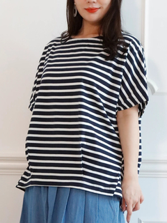 Re-J＆SUPURE(リジェイ＆スプル) |裾タックゆるTシャツ