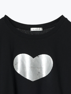 Re-J＆SUPURE(リジェイ＆スプル) |箔ハートプリントTシャツ