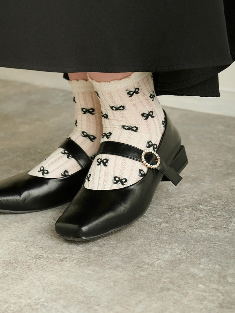 la farfa SHOES/ラ・ファーファシューズ】2WAYバックルメリージェーン