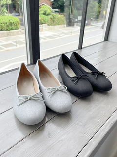 Re-J＆SUPURE(リジェイ＆スプル) |【la farfa SHOES/ラ・ファーファシューズ】ラウンドリボンバレエシューズ