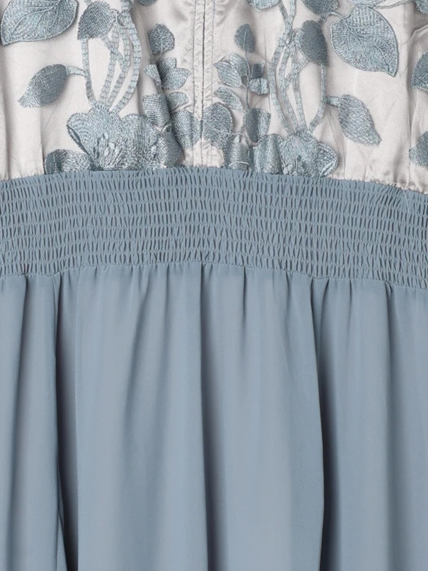 刺繍レースドロストドレス（大きいサイズ・ぽっちゃり女子向け｜ドレス