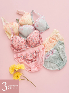 D85-I95]モールドカップブラ＆ショーツHAPPY BAG【WEB限定】（大きい