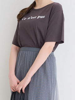 Re-J＆SUPURE(リジェイ＆スプル) |【接触冷感】ロゴプリントTシャツ