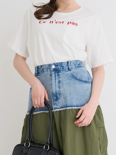 Re-J＆SUPURE(リジェイ＆スプル) |【接触冷感】ロゴプリントTシャツ