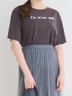 Re-J＆SUPURE(リジェイ＆スプル) |【接触冷感】ロゴプリントTシャツ
