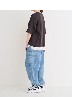 Re-J＆SUPURE(リジェイ＆スプル) |【接触冷感】USAコットンフェイクレイヤードTシャツ
