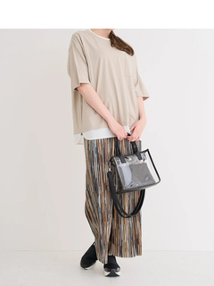 Re-J＆SUPURE(リジェイ＆スプル) |【接触冷感】USAコットンフェイクレイヤードTシャツ