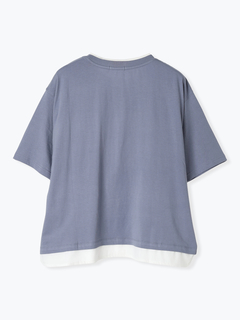 Re-J＆SUPURE(リジェイ＆スプル) |【接触冷感】USAコットンフェイクレイヤードTシャツ
