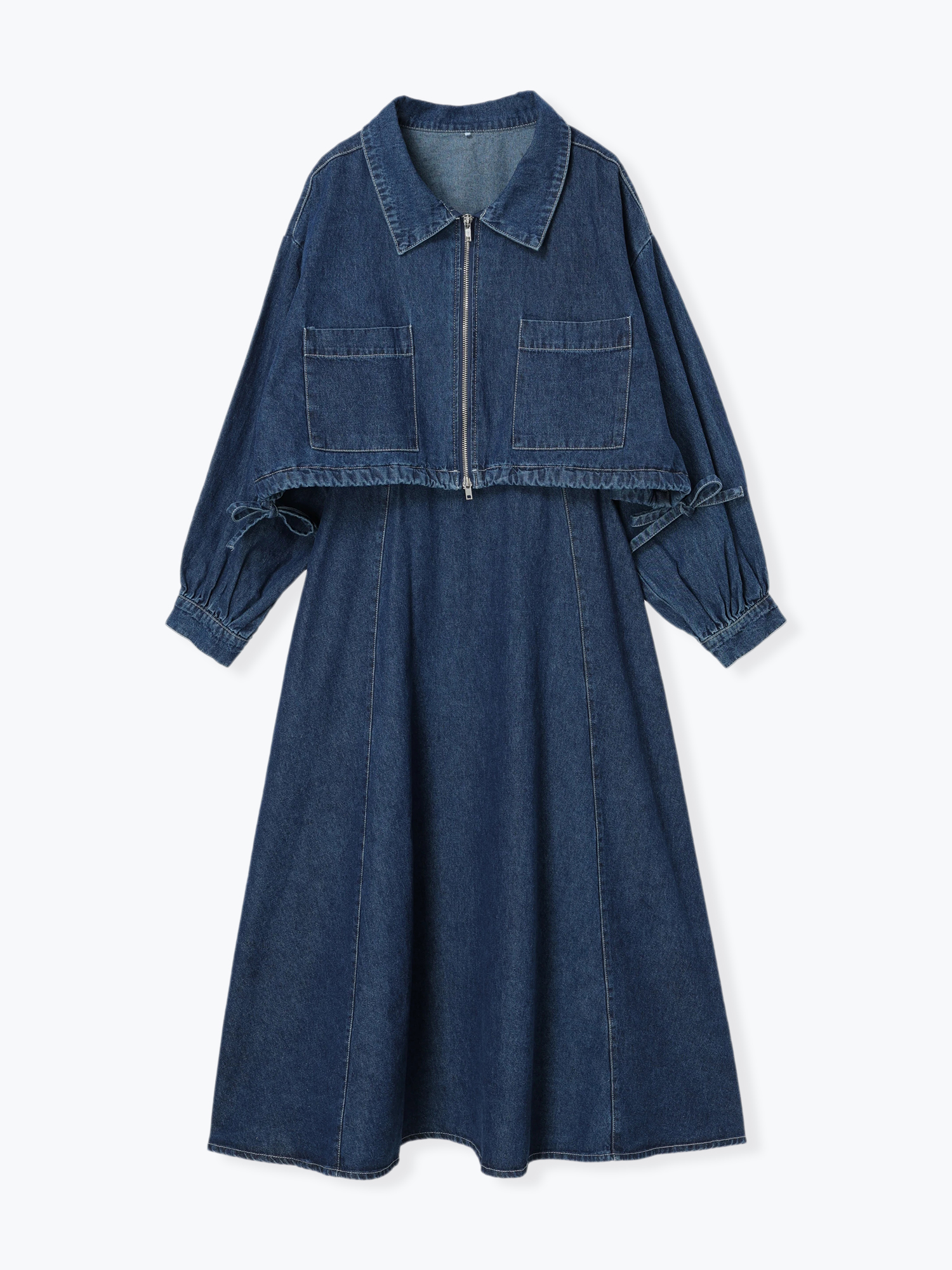 =Jad=ストレッチボーダーワンピース ボーダーカシュクールワンピース 2色展開 | Selectshop.Joie