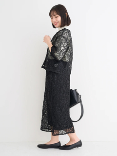 Re-J＆SUPURE(リジェイ＆スプル) |【WEB限定】レース刺繍ナロースカート