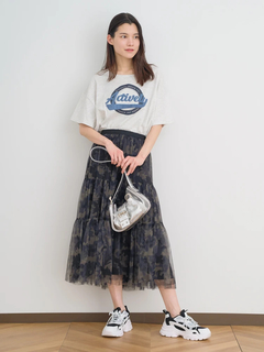 Re-J＆SUPURE(リジェイ＆スプル) |【接触冷感】サガラ刺繍ロゴTシャツ