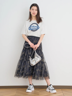 Re-J＆SUPURE(リジェイ＆スプル) |【接触冷感】サガラ刺繍ロゴTシャツ