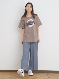 Re-J＆SUPURE(リジェイ＆スプル) |【接触冷感】サガラ刺繍ロゴTシャツ