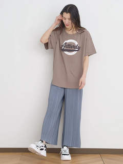 Re-J＆SUPURE(リジェイ＆スプル) |【接触冷感】サガラ刺繍ロゴTシャツ