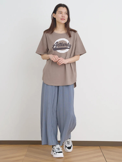 Re-J＆SUPURE(リジェイ＆スプル) |【接触冷感】サガラ刺繍ロゴTシャツ