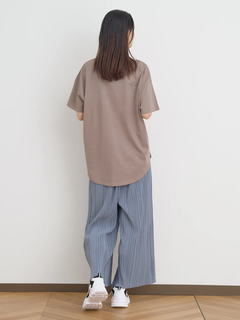 Re-J＆SUPURE(リジェイ＆スプル) |【接触冷感】サガラ刺繍ロゴTシャツ