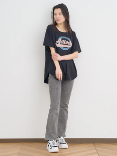 Re-J＆SUPURE(リジェイ＆スプル) |【接触冷感】サガラ刺繍ロゴTシャツ