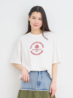 Re-J＆SUPURE(リジェイ＆スプル) |【接触冷感】デザートロゴ刺繍Tシャツ