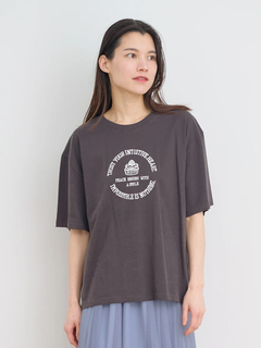 Re-J＆SUPURE(リジェイ＆スプル) |【接触冷感】デザートロゴ刺繍Tシャツ