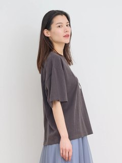 Re-J＆SUPURE(リジェイ＆スプル) |【接触冷感】デザートロゴ刺繍Tシャツ