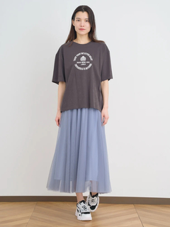Re-J＆SUPURE(リジェイ＆スプル) |【接触冷感】デザートロゴ刺繍Tシャツ