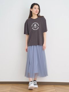 Re-J＆SUPURE(リジェイ＆スプル) |【接触冷感】デザートロゴ刺繍Tシャツ