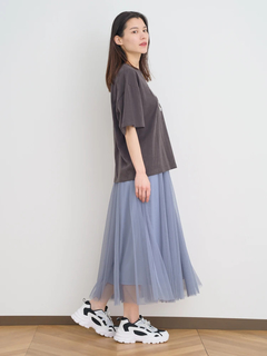 Re-J＆SUPURE(リジェイ＆スプル) |【接触冷感】デザートロゴ刺繍Tシャツ