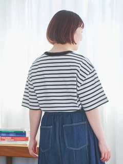 Re-J＆SUPURE(リジェイ＆スプル) |【接触冷感】デザートロゴ刺繍Tシャツ