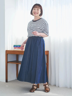 Re-J＆SUPURE(リジェイ＆スプル) |【接触冷感】デザートロゴ刺繍Tシャツ