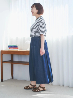 Re-J＆SUPURE(リジェイ＆スプル) |【接触冷感】デザートロゴ刺繍Tシャツ