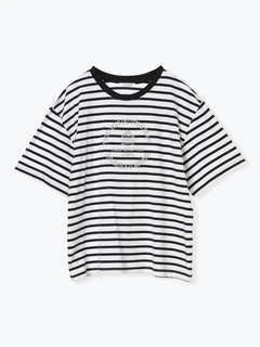 Re-J＆SUPURE(リジェイ＆スプル) |【接触冷感】デザートロゴ刺繍Tシャツ