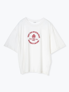 Re-J＆SUPURE(リジェイ＆スプル) |【接触冷感】デザートロゴ刺繍Tシャツ