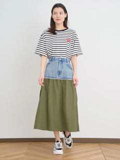 Re-J＆SUPURE(リジェイ＆スプル) |【接触冷感】ハートワッペンTシャツ