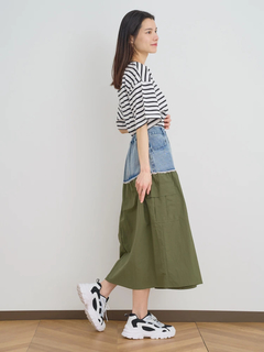 Re-J＆SUPURE(リジェイ＆スプル) |【接触冷感】ハートワッペンTシャツ