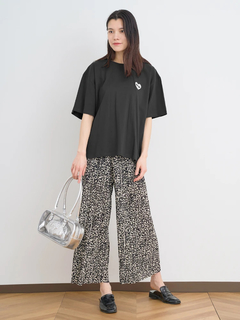 Re-J＆SUPURE(リジェイ＆スプル) |【接触冷感】ハートワッペンTシャツ