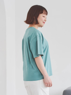 Re-J＆SUPURE(リジェイ＆スプル) |【接触冷感】筆記体刺繍ロゴTシャツ