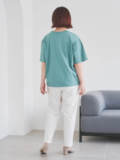 Re-J＆SUPURE(リジェイ＆スプル) |【接触冷感】筆記体刺繍ロゴTシャツ