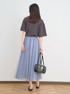Re-J＆SUPURE(リジェイ＆スプル) |【接触冷感】筆記体刺繍ロゴTシャツ