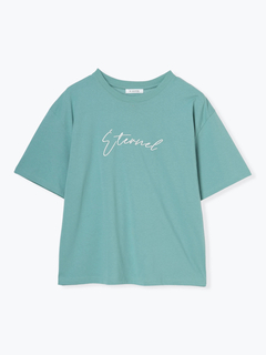 Re-J＆SUPURE(リジェイ＆スプル) |【接触冷感】筆記体刺繍ロゴTシャツ