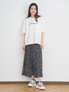 Re-J＆SUPURE(リジェイ＆スプル) |【接触冷感】筆記体刺繍ロゴTシャツ
