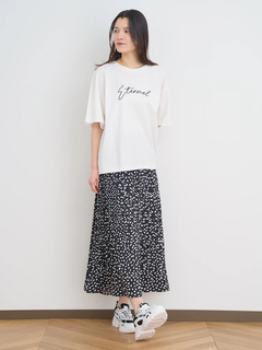 Re-J＆SUPURE(リジェイ＆スプル) |【接触冷感】筆記体刺繍ロゴTシャツ