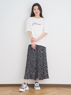 Re-J＆SUPURE(リジェイ＆スプル) |【接触冷感】筆記体刺繍ロゴTシャツ