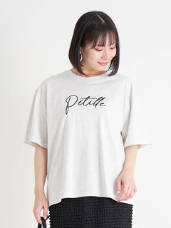 Re-J＆SUPURE(リジェイ＆スプル) |筆記体ロゴ刺繍Tシャツ