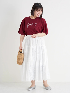 Re-J＆SUPURE(リジェイ＆スプル) |筆記体ロゴ刺繍Tシャツ