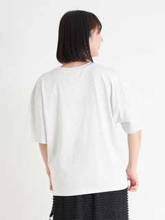 Re-J＆SUPURE(リジェイ＆スプル) |筆記体ロゴ刺繍Tシャツ