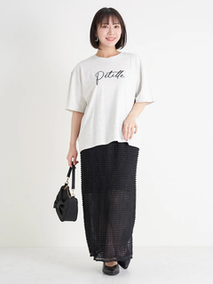 Re-J＆SUPURE(リジェイ＆スプル) |筆記体ロゴ刺繍Tシャツ