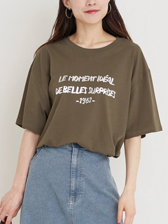 Re-J＆SUPURE(リジェイ＆スプル) |箔ロゴプリントTシャツ