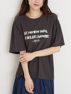 Re-J＆SUPURE(リジェイ＆スプル) |箔ロゴプリントTシャツ